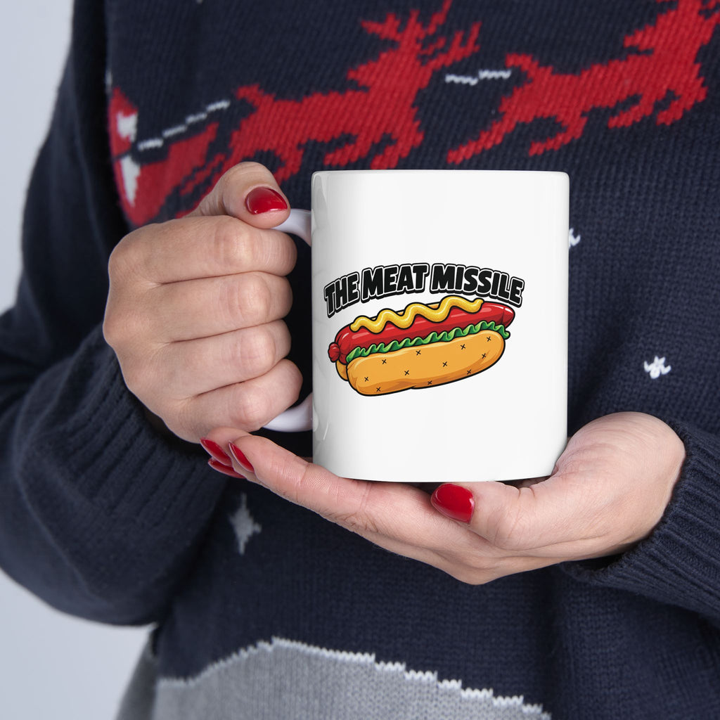 The Meat Missile Hot Dog Mug | WYSH.LIVE