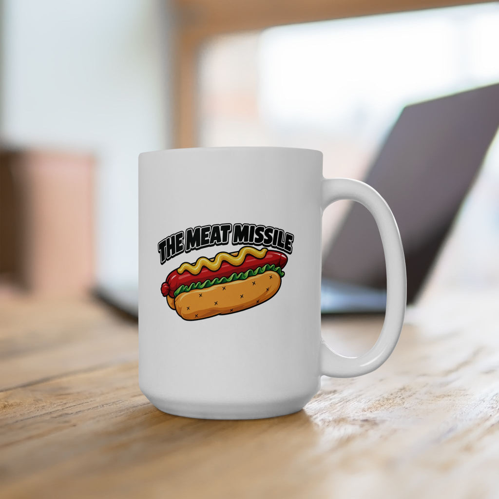 The Meat Missile Hot Dog Mug | WYSH.LIVE