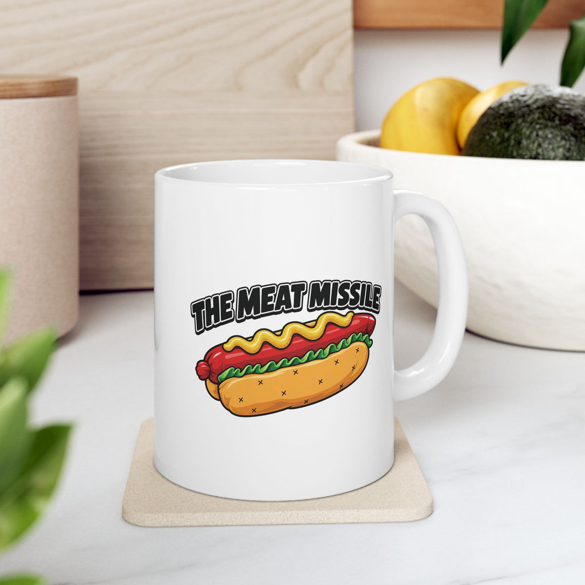 The Meat Missile Hot Dog Mug | WYSH.LIVE