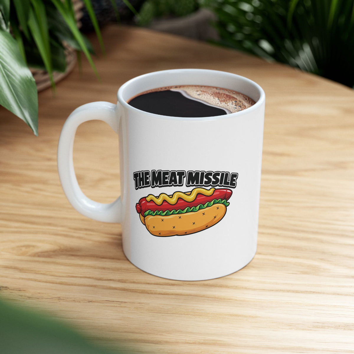 The Meat Missile Hot Dog Mug | WYSH.LIVE