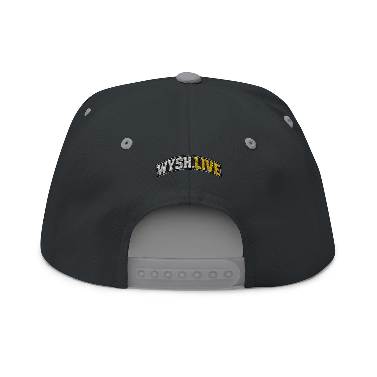 Flat Bill Cap — "The Meat Missile" Embroidered Hot Dog Hat