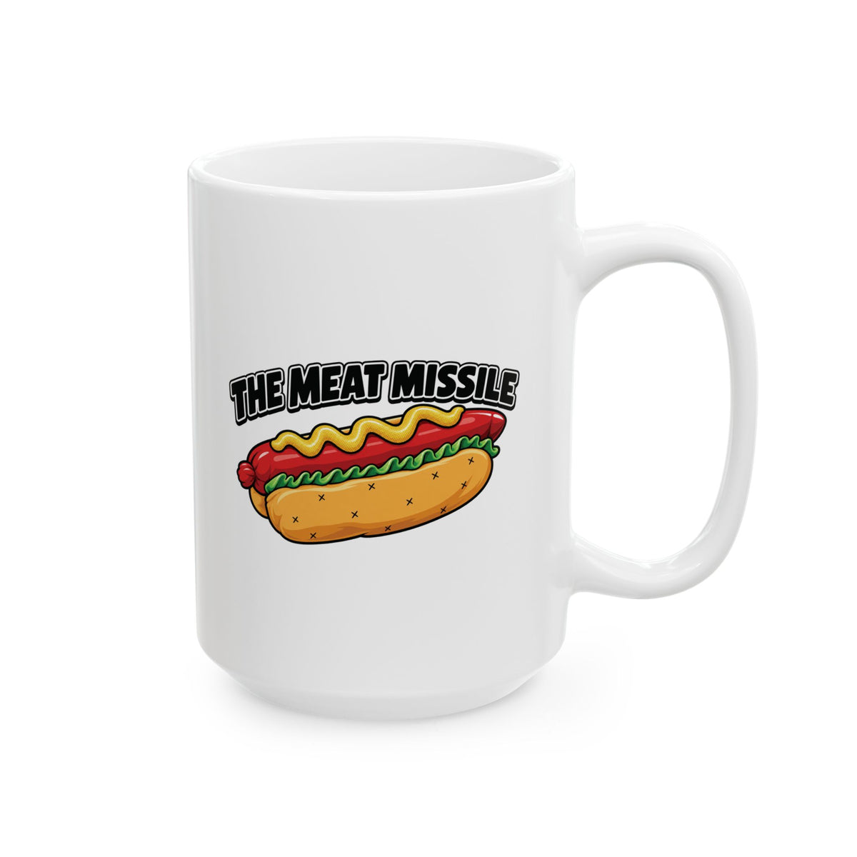 The Meat Missile Hot Dog Mug | WYSH.LIVE