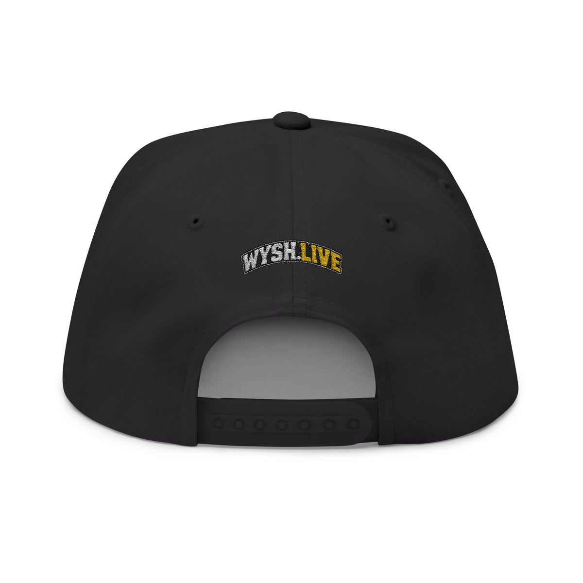 Flat Bill Cap — "The Meat Missile" Embroidered Hot Dog Hat