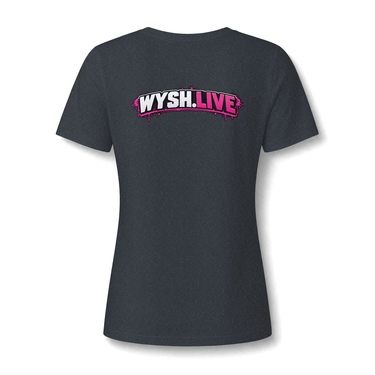 WYSH Live Reviews Women's V-Neck Tee | WYSH.LIVE