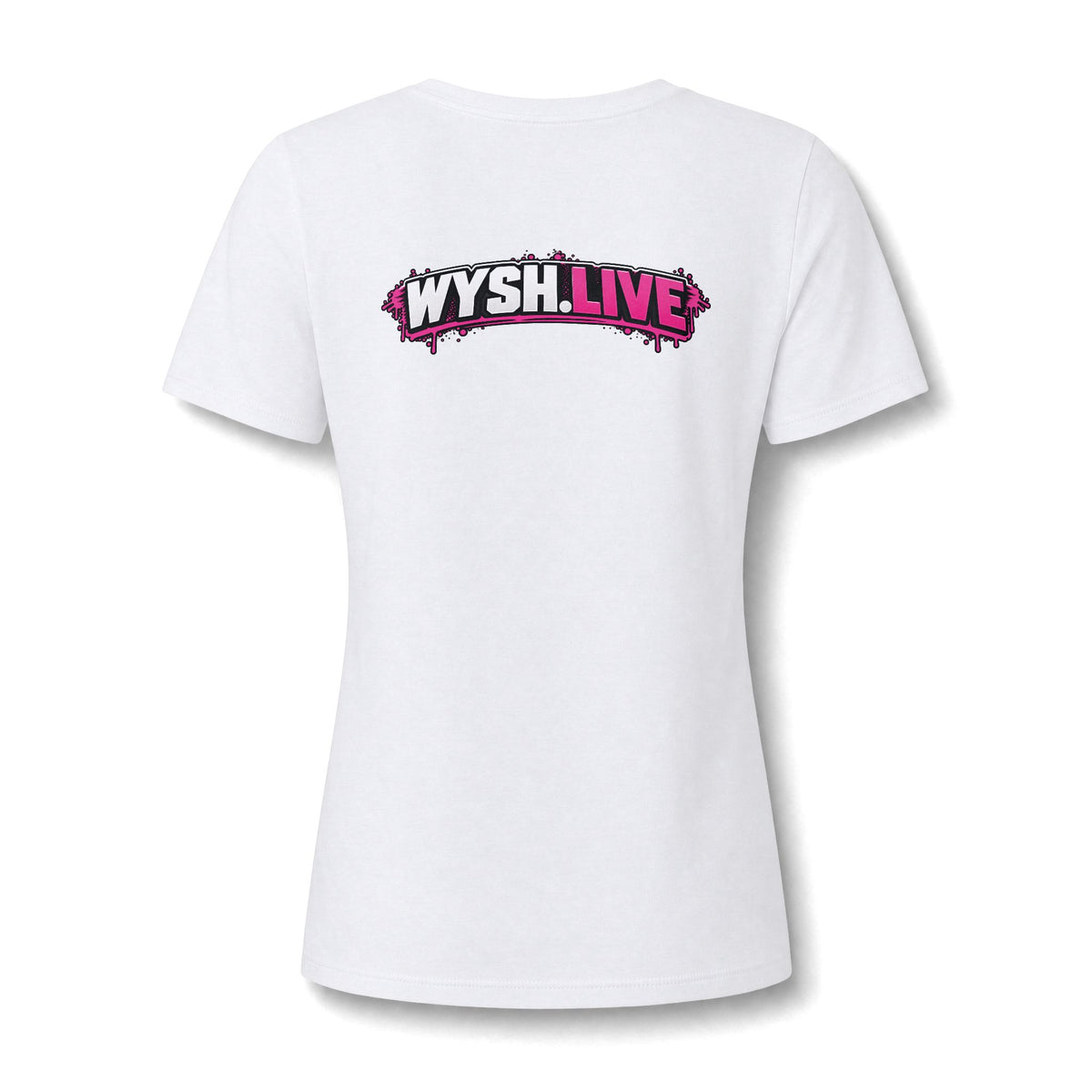WYSH Live Reviews Women's V-Neck Tee | WYSH.LIVE