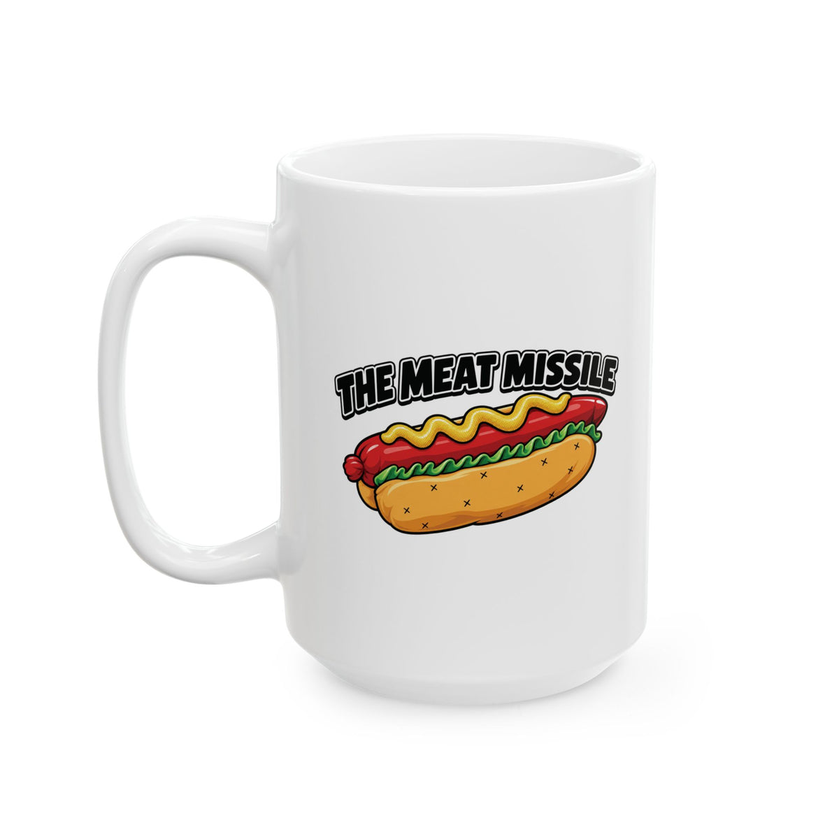 The Meat Missile Hot Dog Mug | WYSH.LIVE