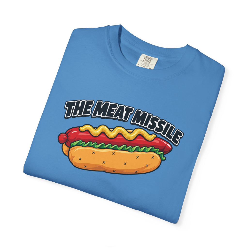 The Meat Missile Hot Dog Tee — Front & Back Design | WYSH.LIVE