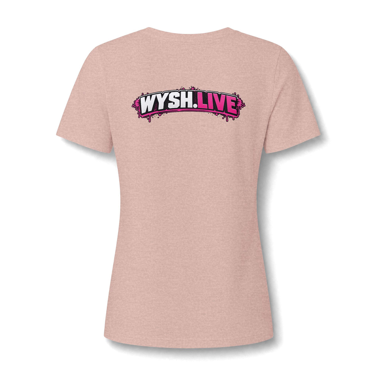 WYSH Live Reviews Women's V-Neck Tee | WYSH.LIVE